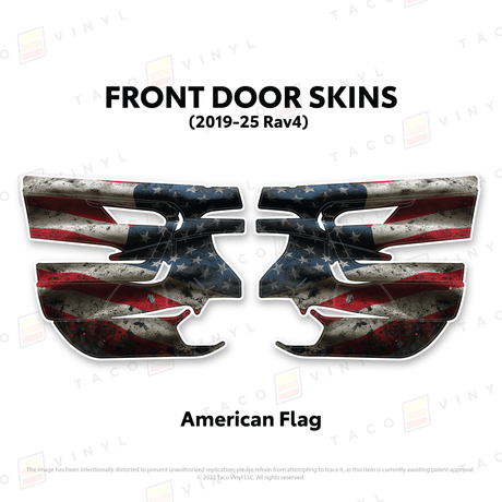 2019-25 Rav4 Door Skins - Xtrusion Overland