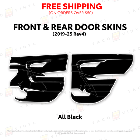 2019-25 Rav4 Door Skins - Xtrusion Overland