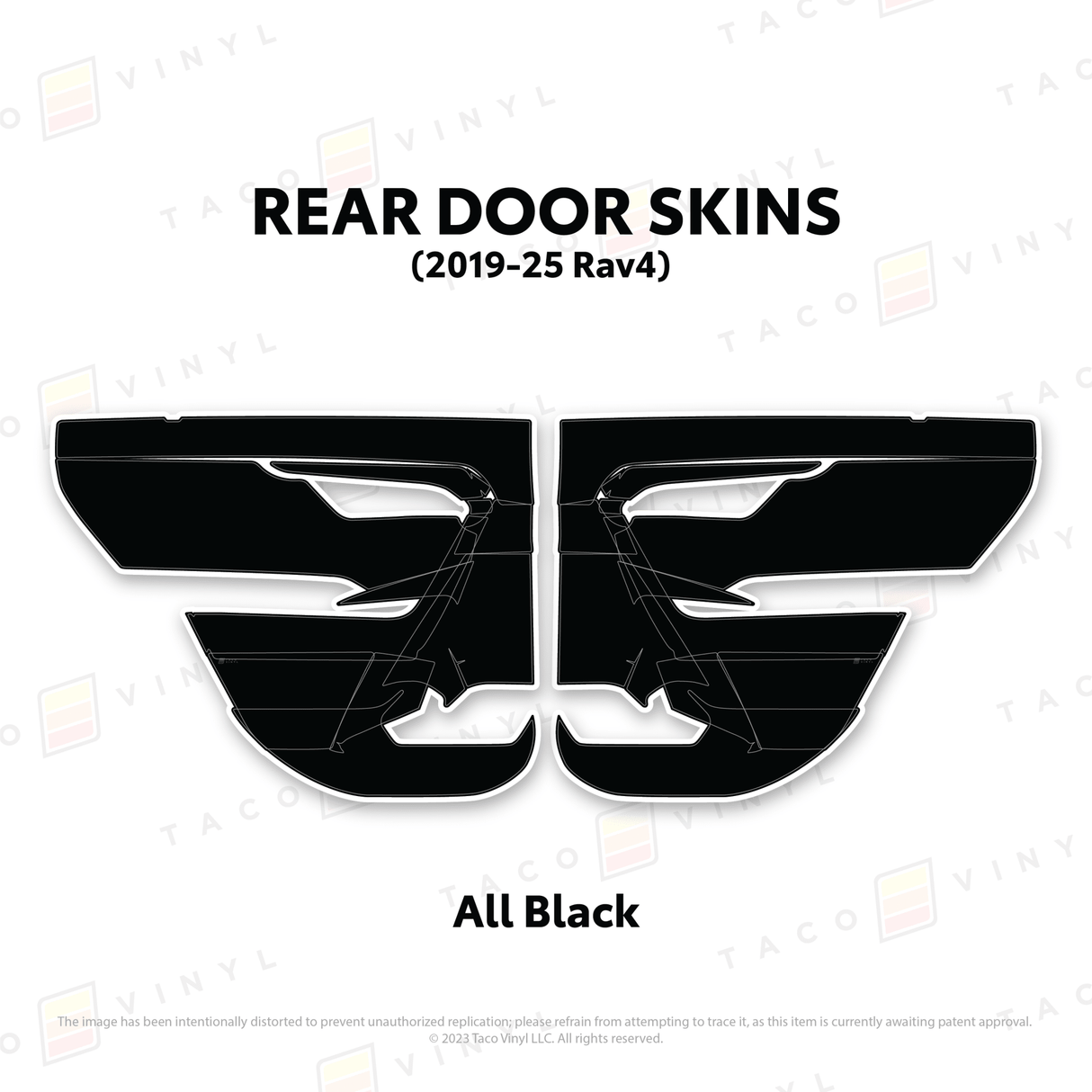 2019-25 Rav4 Door Skins - Xtrusion Overland