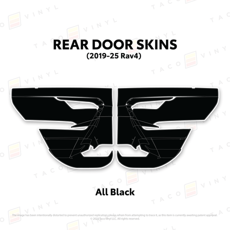 2019-25 Rav4 Door Skins - Xtrusion Overland