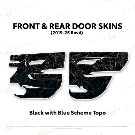 2019-25 Rav4 Door Skins - Xtrusion Overland
