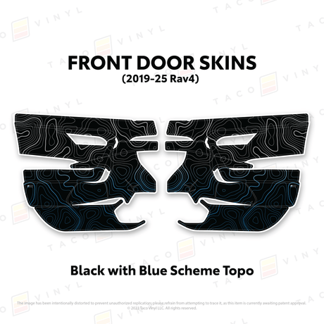2019-25 Rav4 Door Skins - Xtrusion Overland