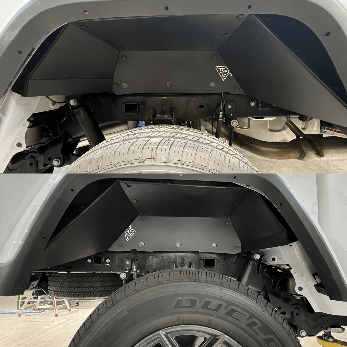 2020-2022 Jeep Gladiator JT TriXPoly Fender Liners - Xtrusion Overland