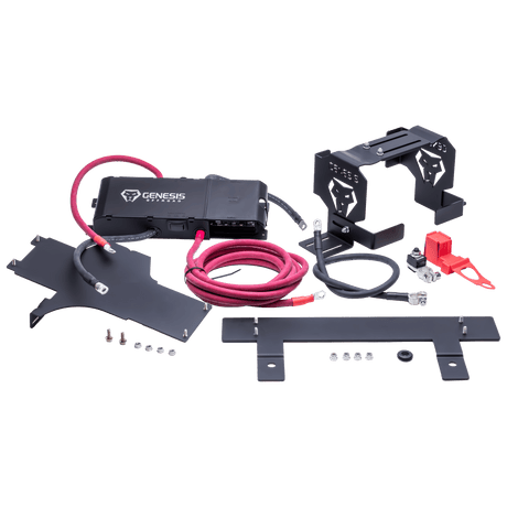 2020-2023 Diesel Wrangler Dual Battery Kit - Under Hood - Xtrusion Overland