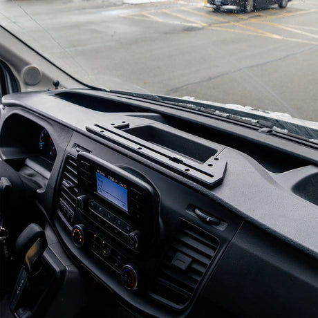 2020+ Ford Transit (Not Compatible With Transit Connect) Tackform Slim Track Dash Bracket With MagSafe Charging Phone Mount - Xtrusion Overland