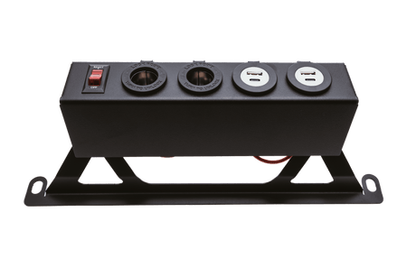 2020+ Jeep Gladiator Outlet Box - Xtrusion Overland