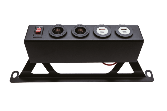 2020+ Jeep Gladiator Outlet Box - Xtrusion Overland