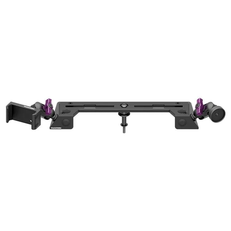 2021 - 2024 Ford Bronco SPORT Tackform Slim Track Dash Bracket With 20LITE Phone & Midland Magnetic CB Radio Mic Mounts - Xtrusion Overland