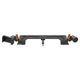 2021 - 2024 Ford Bronco SPORT Tackform Slim Track Dash Bracket With 20LITE Phone & Midland Magnetic CB Radio Mic Mounts - Xtrusion Overland
