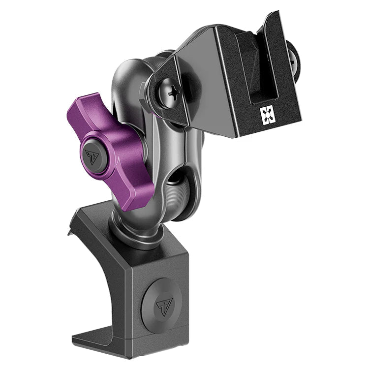 2021-2026 Ford Bronco LINK™ 2-in-1 CB Microphone/Radio Mount With Top Dash Clip | 2" Arm | 6th Generation | (NOT FOR LEATHERETTE STITCHED DASH) - Xtrusion Overland