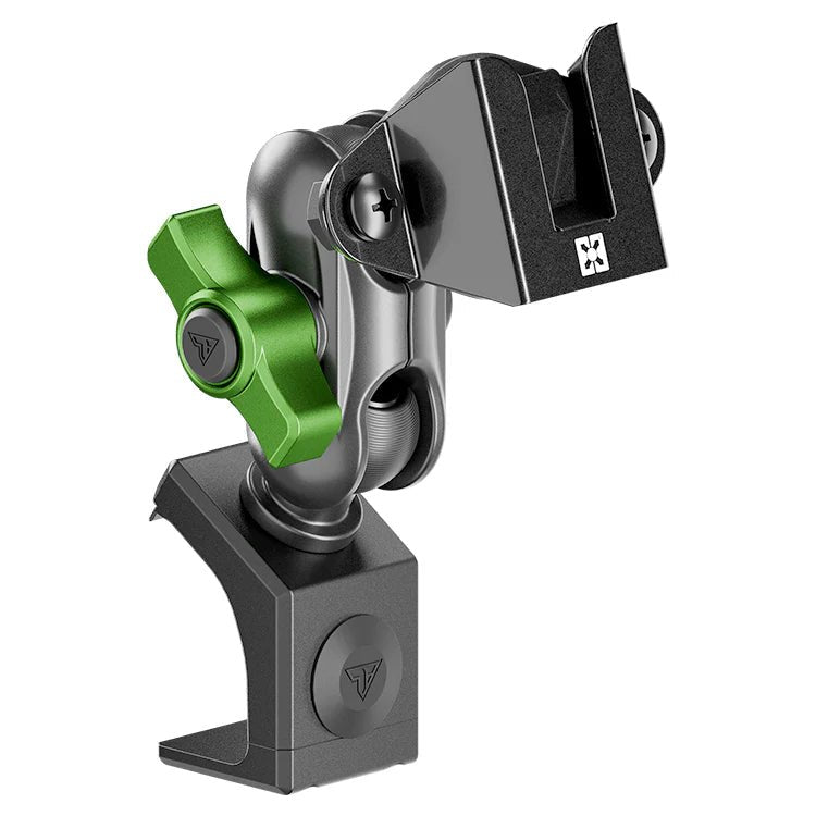 2021-2026 Ford Bronco LINK™ 2-in-1 CB Microphone/Radio Mount With Top Dash Clip | 2" Arm | 6th Generation | (NOT FOR LEATHERETTE STITCHED DASH) - Xtrusion Overland