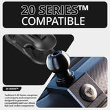 2021-2026 Ford Bronco LINK™ Magnetic Phone Mount With Top Dash Clip | 2" Arm | 6th Generation | (NOT FOR LEATHERETTE STITCHED DASH) - Xtrusion Overland