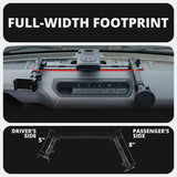 2021+ Ford Bronco & Bronco Raptor (Non-Sport) Tackform Slim Track Dash Bracket - Xtrusion Overland