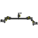 2021+ Ford Bronco & Bronco Raptor (Non-Sport) Tackform Slim Track Dash Bracket With Dual 20LITE Phone Mounts & GoPro Mount - Xtrusion Overland