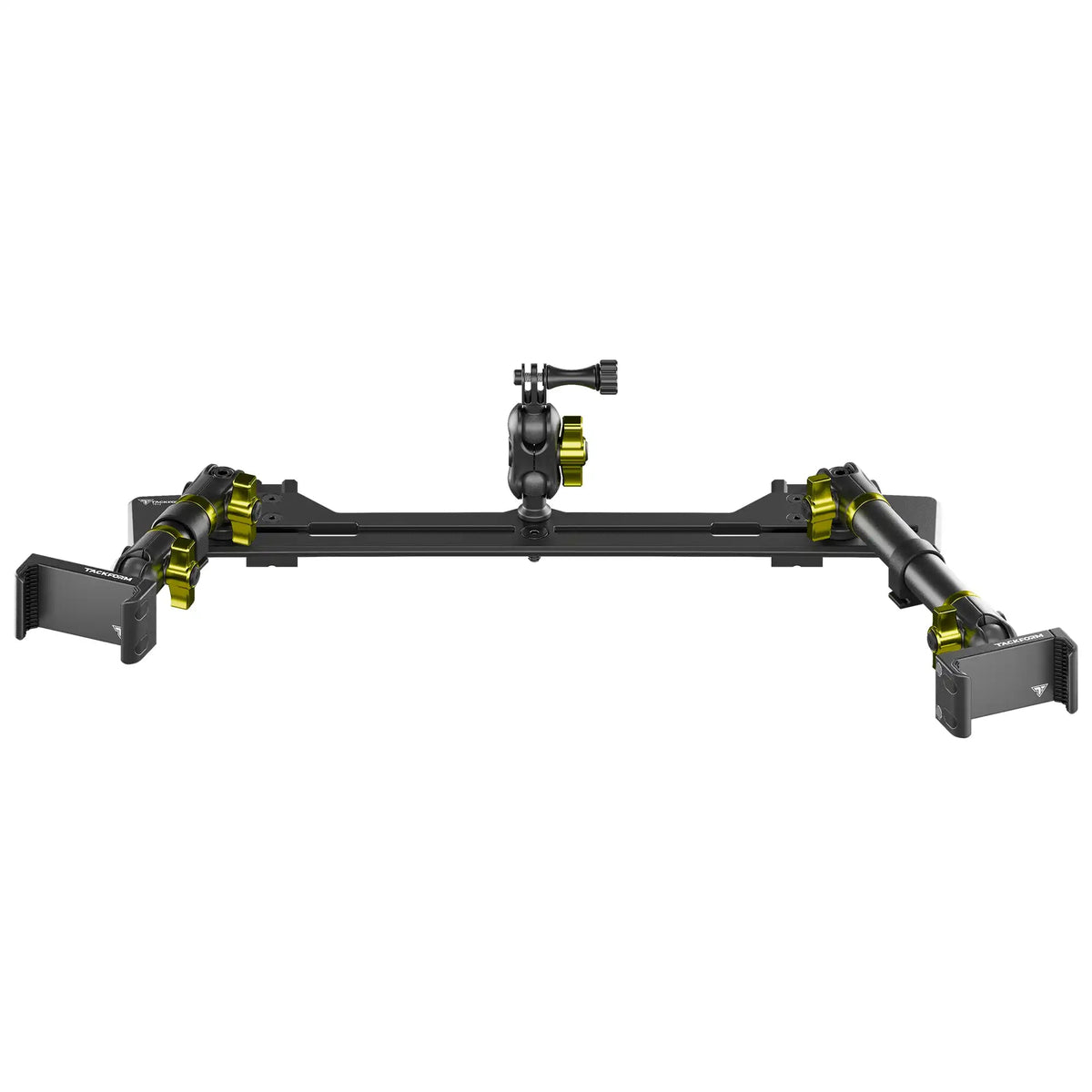 2021+ Ford Bronco & Bronco Raptor (Non-Sport) Tackform Slim Track Dash Bracket With Dual 20LITE Phone Mounts & GoPro Mount - Xtrusion Overland