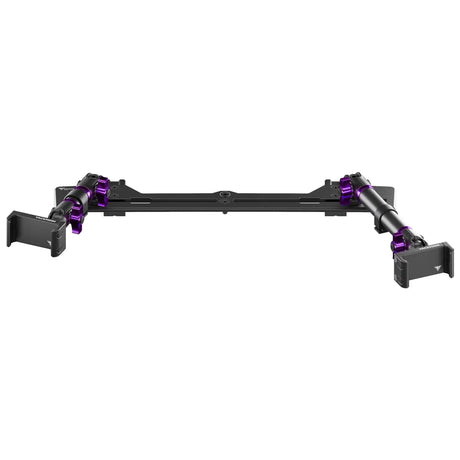 2021+ Ford Bronco & Bronco Raptor (Non-Sport) Tackform Slim Track Dash Bracket With Dual 20LITE Phone Mounts - Xtrusion Overland