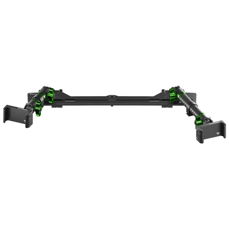 2021+ Ford Bronco & Bronco Raptor (Non-Sport) Tackform Slim Track Dash Bracket With Dual 20LITE Phone Mounts - Xtrusion Overland