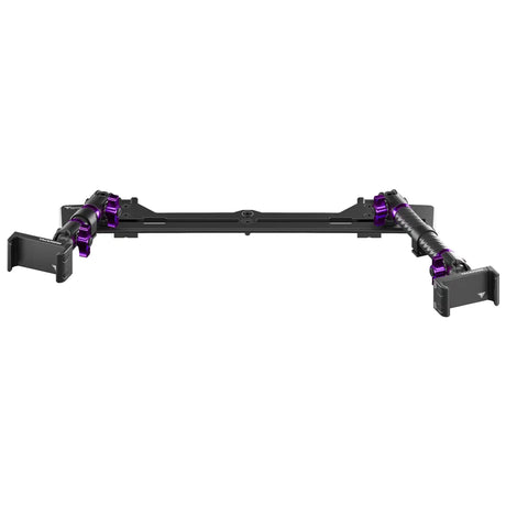 2021+ Ford Bronco & Bronco Raptor (Non-Sport) Tackform Slim Track Dash Bracket With Dual 20LITE Phone Mounts - Xtrusion Overland