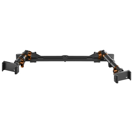 2021+ Ford Bronco & Bronco Raptor (Non-Sport) Tackform Slim Track Dash Bracket With Dual 20LITE Phone Mounts - Xtrusion Overland