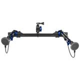 2021+ Ford Bronco & Bronco Raptor (Non-Sport) Tackform Slim Track Dash Bracket With Dual MagSafe Charging Phone Mounts & GoPro Mount - Xtrusion Overland