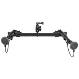 2021+ Ford Bronco & Bronco Raptor (Non-Sport) Tackform Slim Track Dash Bracket With Dual MagSafe Charging Phone Mounts & GoPro Mount - Xtrusion Overland
