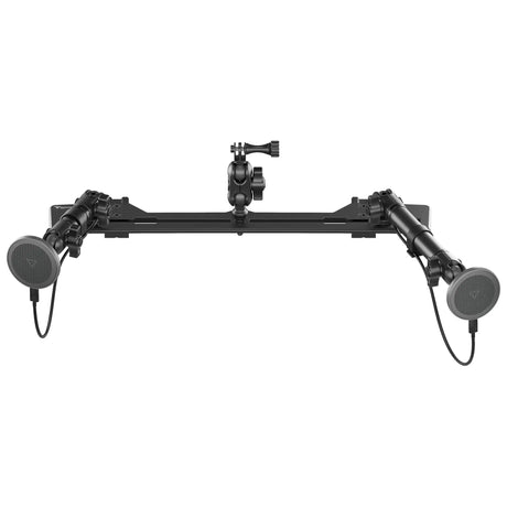 2021+ Ford Bronco & Bronco Raptor (Non-Sport) Tackform Slim Track Dash Bracket With Dual MagSafe Charging Phone Mounts & GoPro Mount - Xtrusion Overland