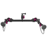 2021+ Ford Bronco & Bronco Raptor (Non-Sport) Tackform Slim Track Dash Bracket With Dual MagSafe Charging Phone Mounts & GoPro Mount - Xtrusion Overland