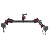 2021+ Ford Bronco & Bronco Raptor (Non-Sport) Tackform Slim Track Dash Bracket With Dual MagSafe Charging Phone Mounts & GoPro Mount - Xtrusion Overland
