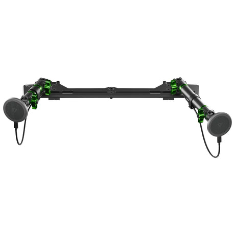 2021+ Ford Bronco & Bronco Raptor (Non-Sport) Tackform Slim Track Dash Bracket With Dual MagSafe Charging Phone Mounts - Xtrusion Overland