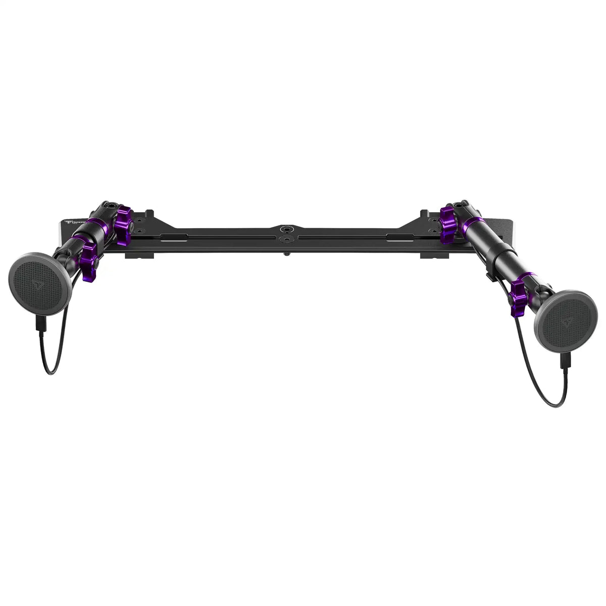 2021+ Ford Bronco & Bronco Raptor (Non-Sport) Tackform Slim Track Dash Bracket With Dual MagSafe Charging Phone Mounts - Xtrusion Overland