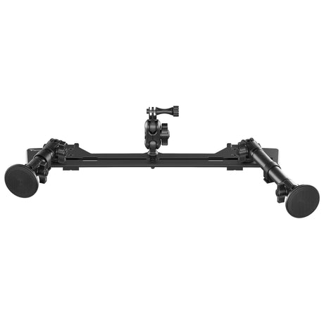 2021+ Ford Bronco & Bronco Raptor (Non-Sport) Tackform Slim Track Dash Bracket With Dual MagSafe Phone Mounts & GoPro Mount - Xtrusion Overland
