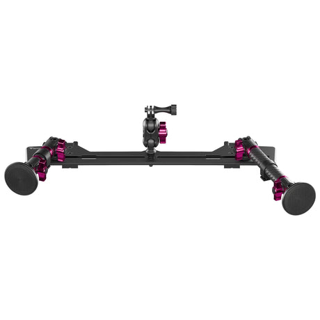 2021+ Ford Bronco & Bronco Raptor (Non-Sport) Tackform Slim Track Dash Bracket With Dual MagSafe Phone Mounts & GoPro Mount - Xtrusion Overland