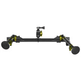 2021+ Ford Bronco & Bronco Raptor (Non-Sport) Tackform Slim Track Dash Bracket With Dual MagSafe Phone Mounts & GoPro Mount - Xtrusion Overland