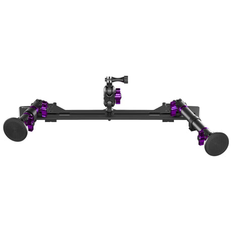 2021+ Ford Bronco & Bronco Raptor (Non-Sport) Tackform Slim Track Dash Bracket With Dual MagSafe Phone Mounts & GoPro Mount - Xtrusion Overland