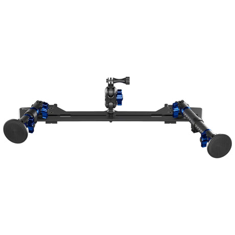 2021+ Ford Bronco & Bronco Raptor (Non-Sport) Tackform Slim Track Dash Bracket With Dual MagSafe Phone Mounts & GoPro Mount - Xtrusion Overland