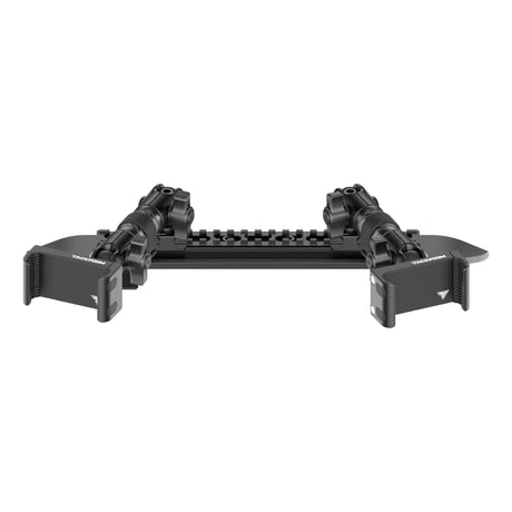 2021+ Ford F-150 (See Compatibility Info For Specific Year/Trim Fitment Details) Tackform Assault Track Picatinny Dash Bracket With Dual 20LITE Phone Mounts - Xtrusion Overland
