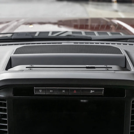 2021+ Ford F-150 (See Compatibility Info For Specific Year/Trim Fitment Details) Tackform Slim Track Dash Bracket With Dual 20LITE Phone Mounts - Xtrusion Overland