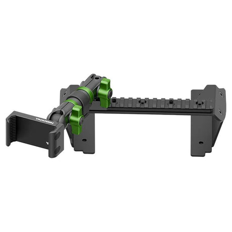 2022 Ford Super Duty (Compatible With 12” Screen ONLY) Tackform Assault Track Picatinny Dash Bracket With 20LITE Phone Mount - Xtrusion Overland