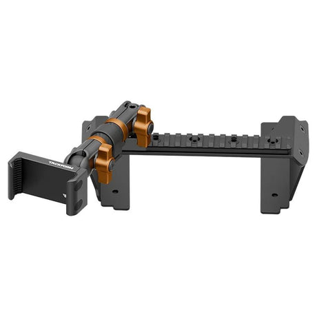 2022 Ford Super Duty (Compatible With 12” Screen ONLY) Tackform Assault Track Picatinny Dash Bracket With 20LITE Phone Mount - Xtrusion Overland