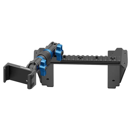 2022 Ford Super Duty (Compatible With 12” Screen ONLY) Tackform Assault Track Picatinny Dash Bracket With 20LITE Phone Mount - Xtrusion Overland