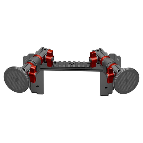 2022 Ford Super Duty (Compatible With 12” Screen ONLY) Tackform Assault Track Picatinny Dash Bracket With Dual MagSafe Phone Mounts - Xtrusion Overland