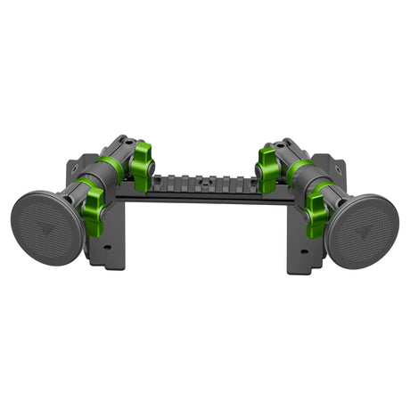 2022 Ford Super Duty (Compatible With 12” Screen ONLY) Tackform Assault Track Picatinny Dash Bracket With Dual MagSafe Phone Mounts - Xtrusion Overland