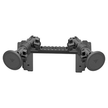 2022 Ford Super Duty (Compatible With 12” Screen ONLY) Tackform Assault Track Picatinny Dash Bracket With Dual MagSafe Phone Mounts - Xtrusion Overland