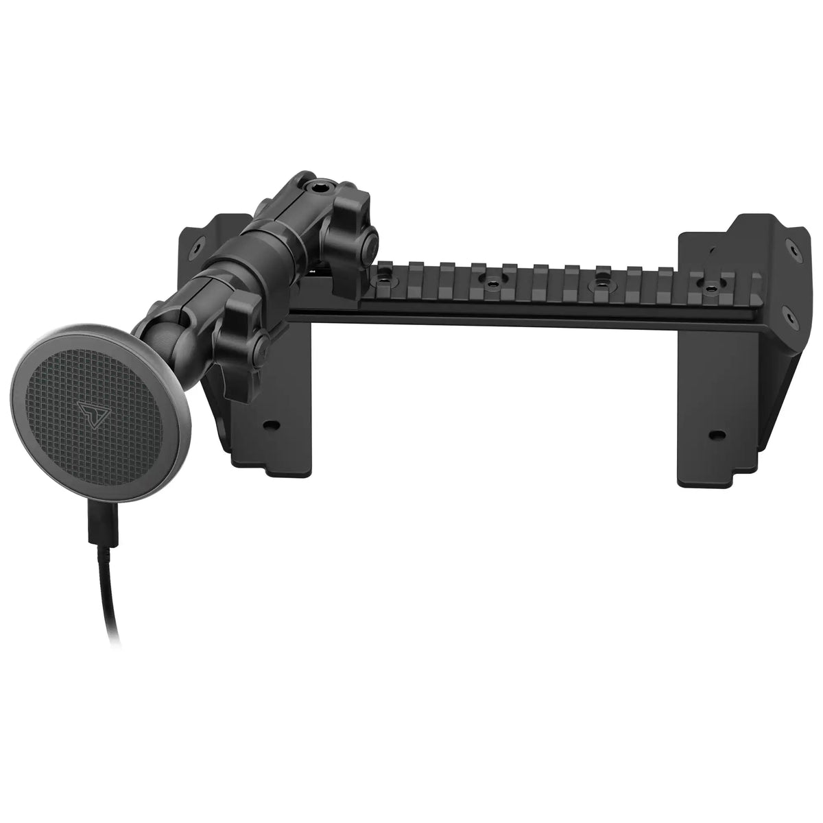 2022 Ford Super Duty (Compatible With 12” Screen ONLY) Tackform Assault Track Picatinny Dash Bracket With MagSafe Charging Phone Mount - Xtrusion Overland