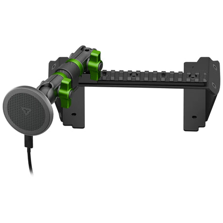 2022 Ford Super Duty (Compatible With 12” Screen ONLY) Tackform Assault Track Picatinny Dash Bracket With MagSafe Charging Phone Mount - Xtrusion Overland