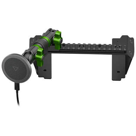 2022 Ford Super Duty (Compatible With 12” Screen ONLY) Tackform Assault Track Picatinny Dash Bracket With MagSafe Charging Phone Mount - Xtrusion Overland
