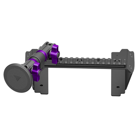 2022 Ford Super Duty (Compatible With 12” Screen ONLY) Tackform Assault Track Picatinny Dash Bracket With MagSafe Phone Mount - Xtrusion Overland