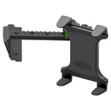 2022 Ford Super Duty (Compatible With 12” Screen ONLY) Tackform Assault Track Picatinny Dash Bracket With Tablet Mount - Xtrusion Overland
