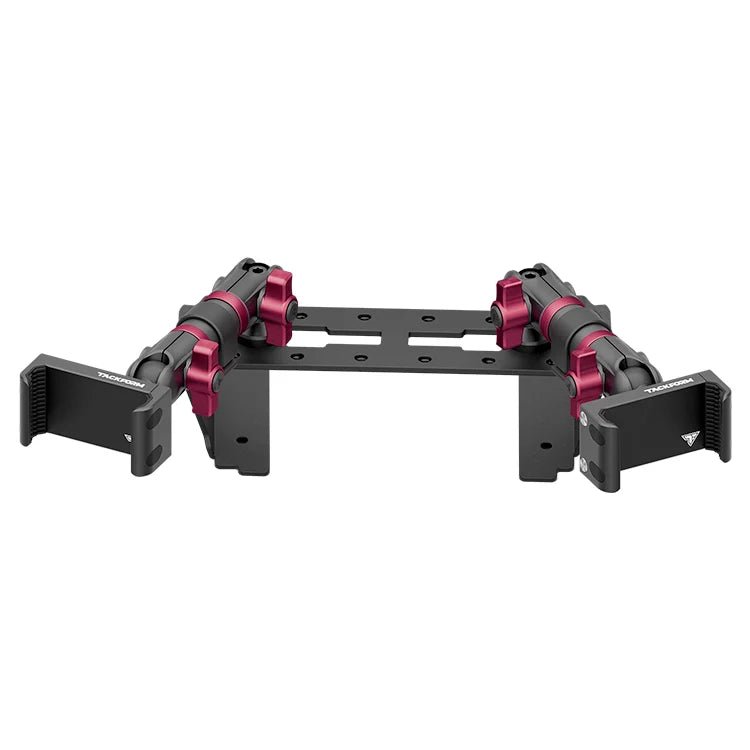 2022 Ford Super Duty (Compatible With 12” Screen ONLY) Tackform Fast Track Dash Bracket With Dual 20LITE Phone Mounts - Xtrusion Overland