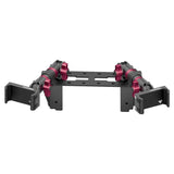 2022 Ford Super Duty (Compatible With 12” Screen ONLY) Tackform Fast Track Dash Bracket With Dual 20LITE Phone Mounts - Xtrusion Overland